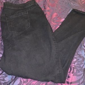 Dark blue skinny jeans size 22